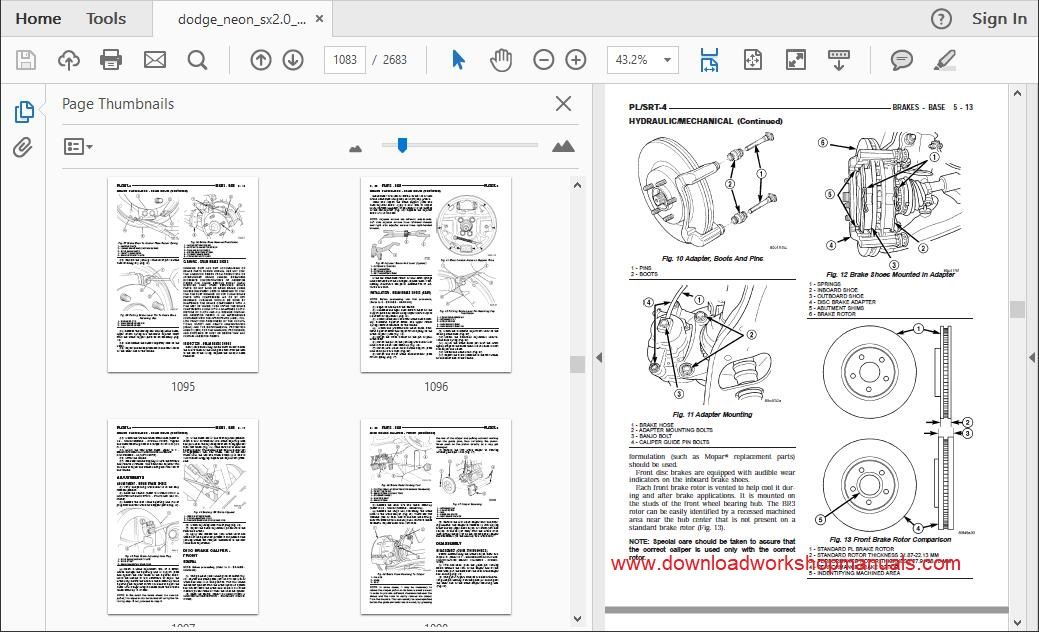 Dodge Neon Service Manual Download